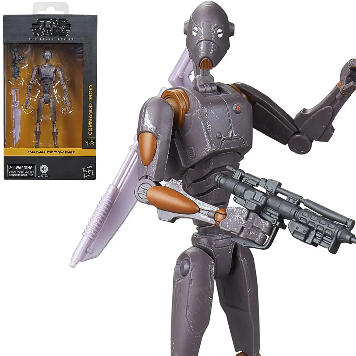 Star Wars: The Black Series - The Clone Wars #18 - Commando Droid Action Figure (G0881) Low Stock 1