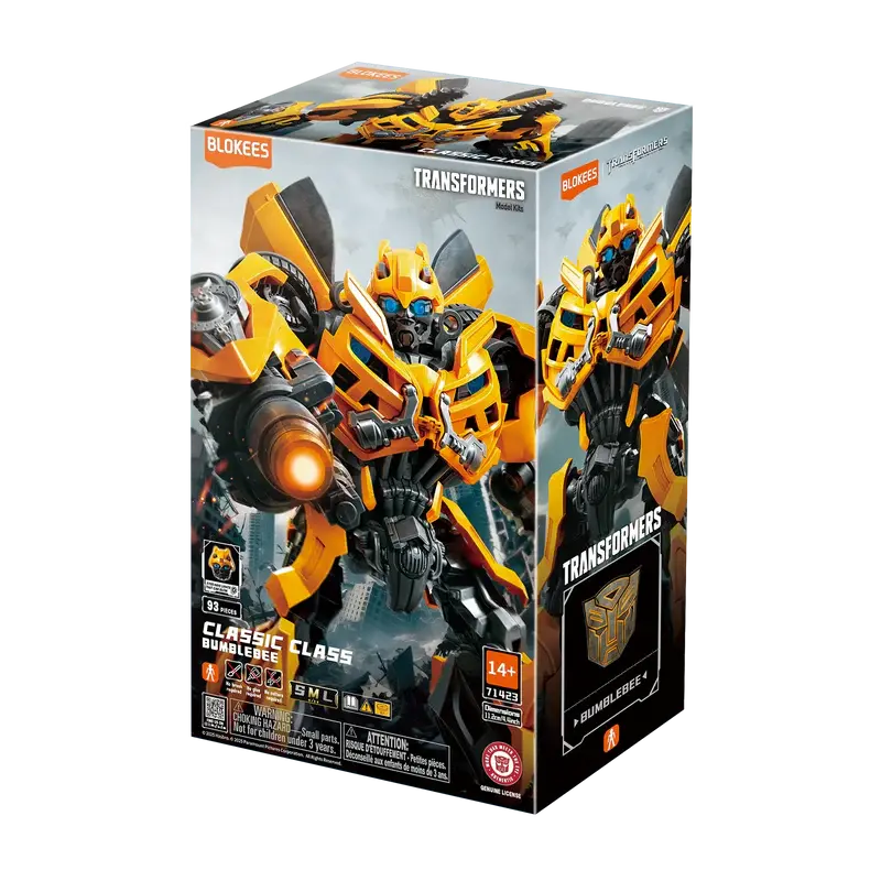 Blokees - Transformers: Dark Of The Moon - Classic Class 23 - Bumblebee Figure Model Kit 71423/53120 1