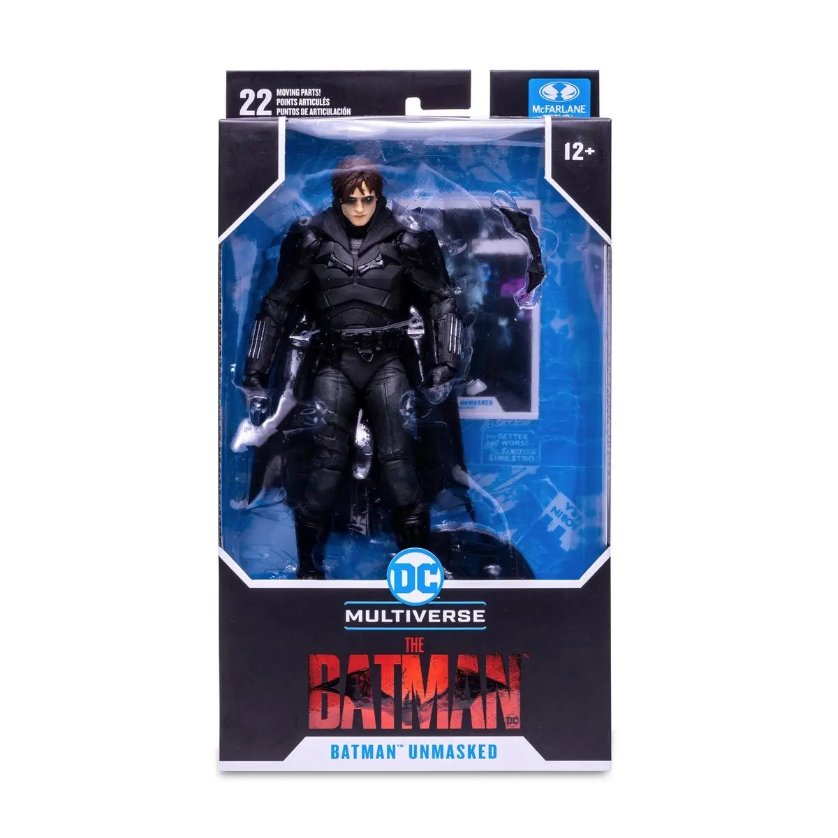 Mcfarlane Toys - Dc Multiverse - The Batman (2022 Movie) Batman (Unmasked) Action Figure 1