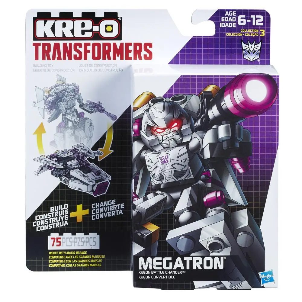 Kre-O Transformers - Kreon Battle Changer - Megatron (B5585) Building Toy 1