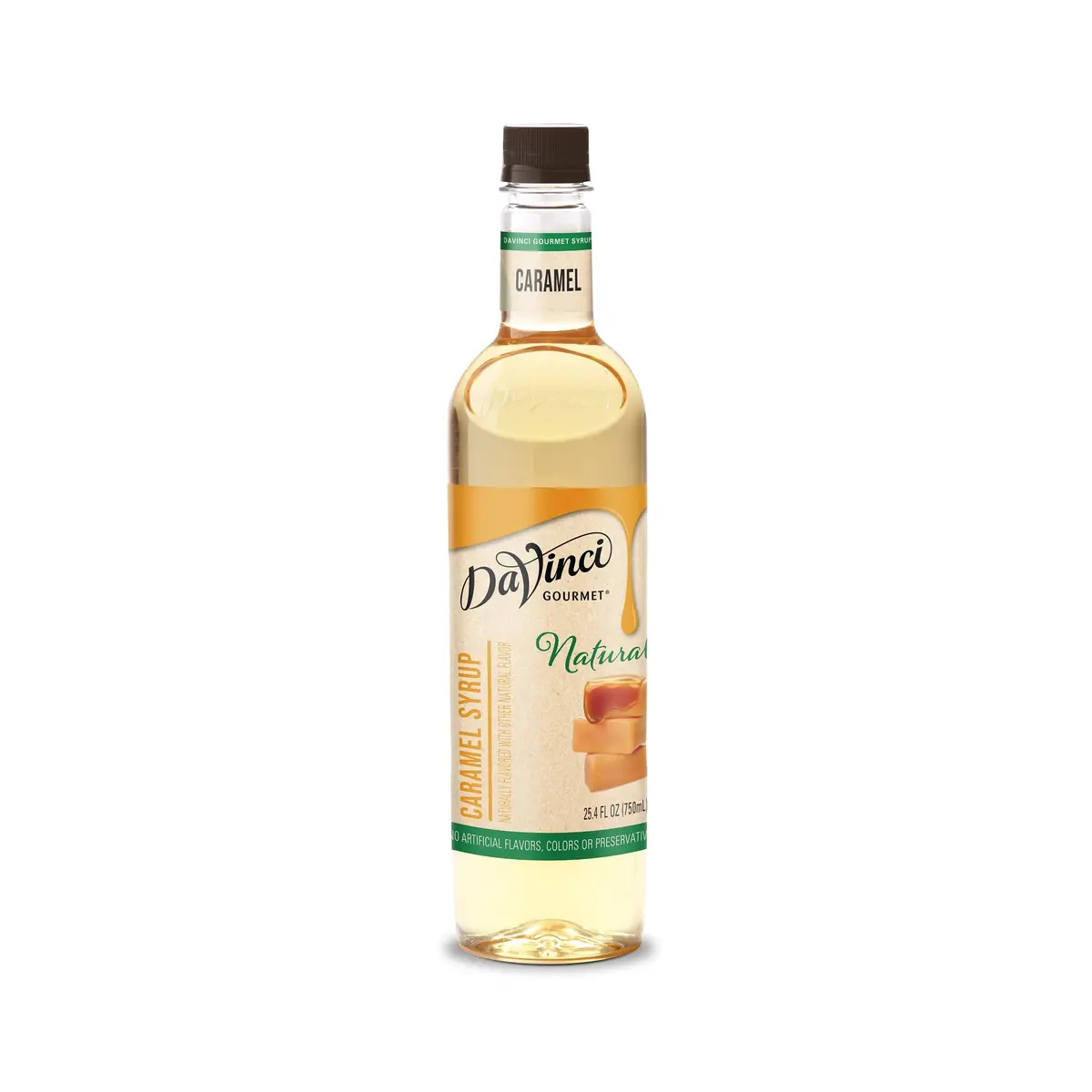 Naturals Caramel Syrup - 4 X 750 Ml Plastic 1