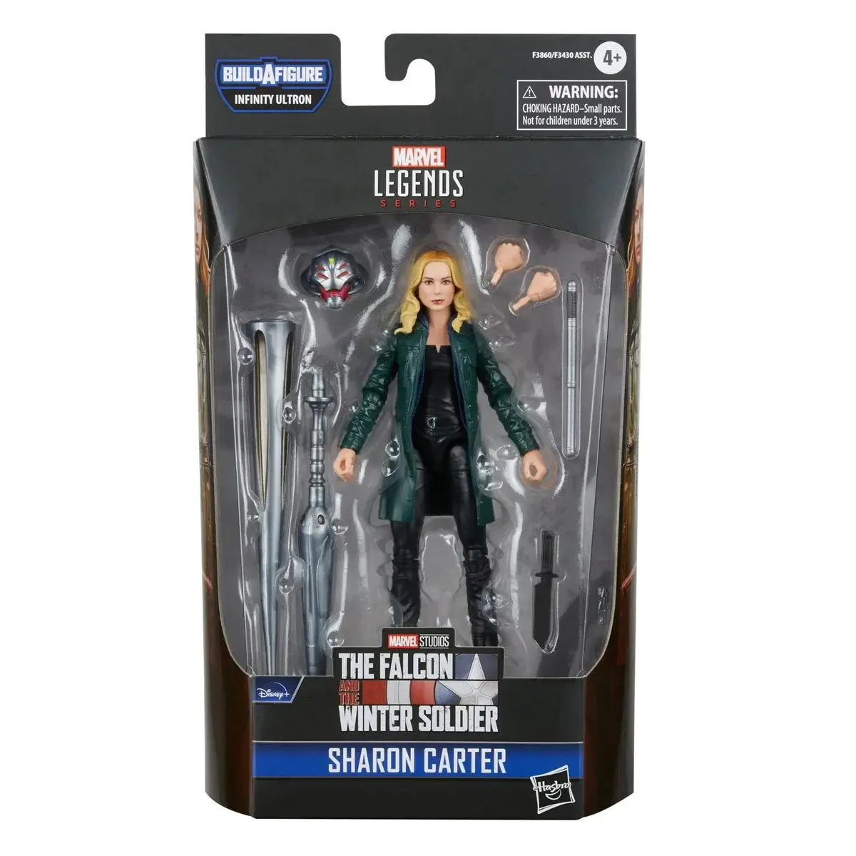Marvel Legends Series - Infinity Ultron Baf - The Falcon And The Winter Soldier - Sharon Carter Action Figure (F3860) 2