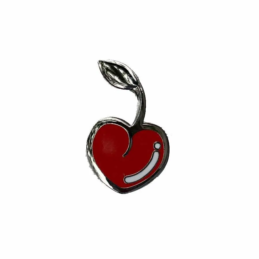 Cherry Enamel Pin Collaboration With Depaul Vera 1