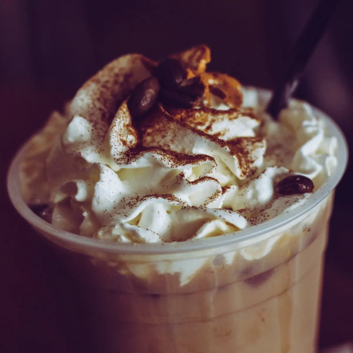 Spiced Rum Horchata Frappe 1