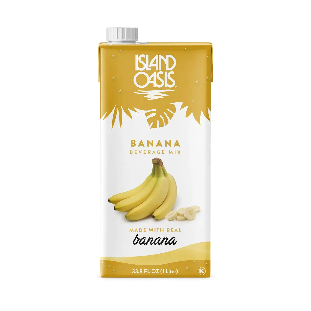 Banana Fruit Puree Beverage Mix - 12 X 1 L 1