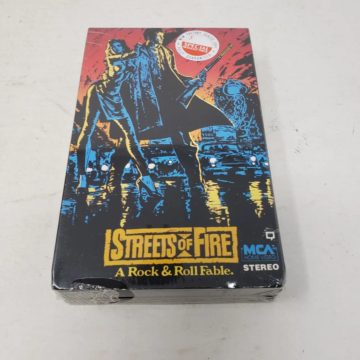 Streets Of Fire Beta Tape 1984 New Factory Sealed Not Vhs Mca Betamax Movie 1