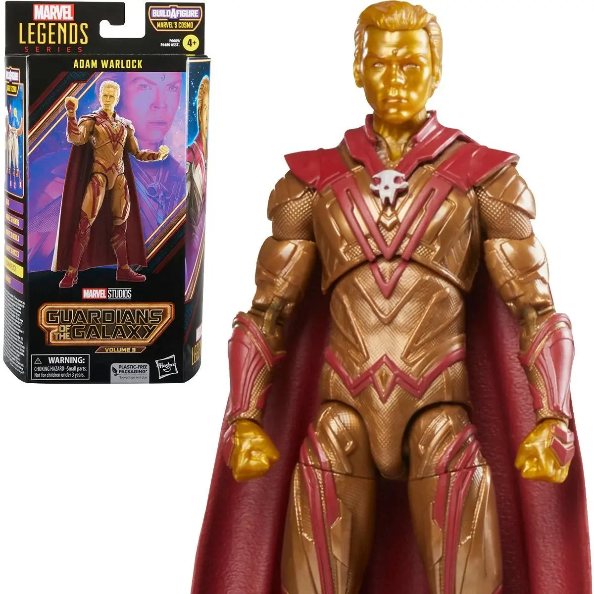 Marvel Legends - Guardians Of The Galaxy 3 (Cosmo Baf) Adam Warlock Action Figure (F6609) Low Stock 1