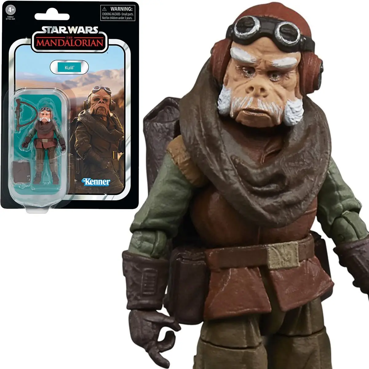 Kenner - Star Wars: The Vintage Collection Vc227 The Mandalorian - Kuill Action Figure (F4466) 1