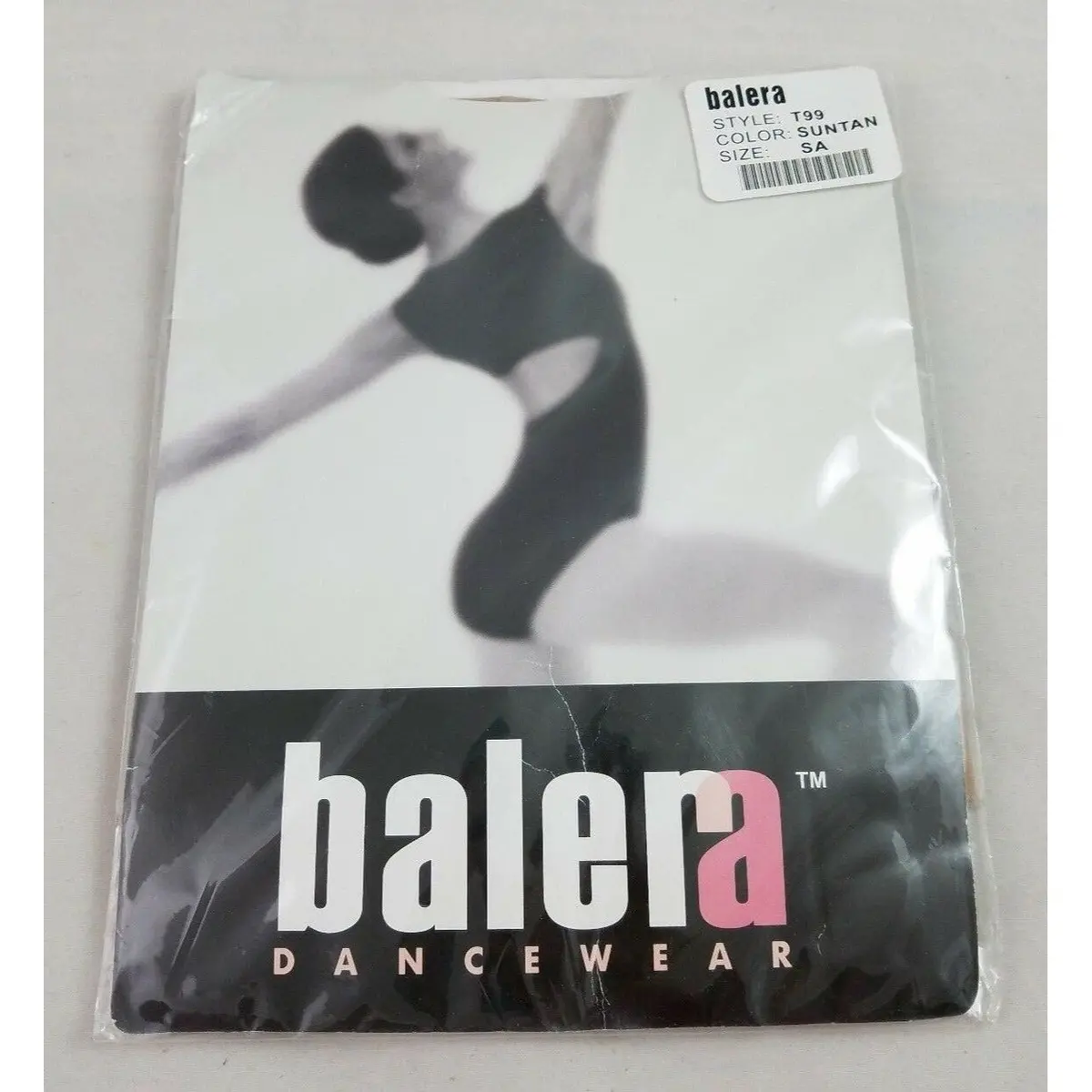 Balera Dancewear T99 Suntan Dance Tights Nylons Adult Sa Small Beige New 1