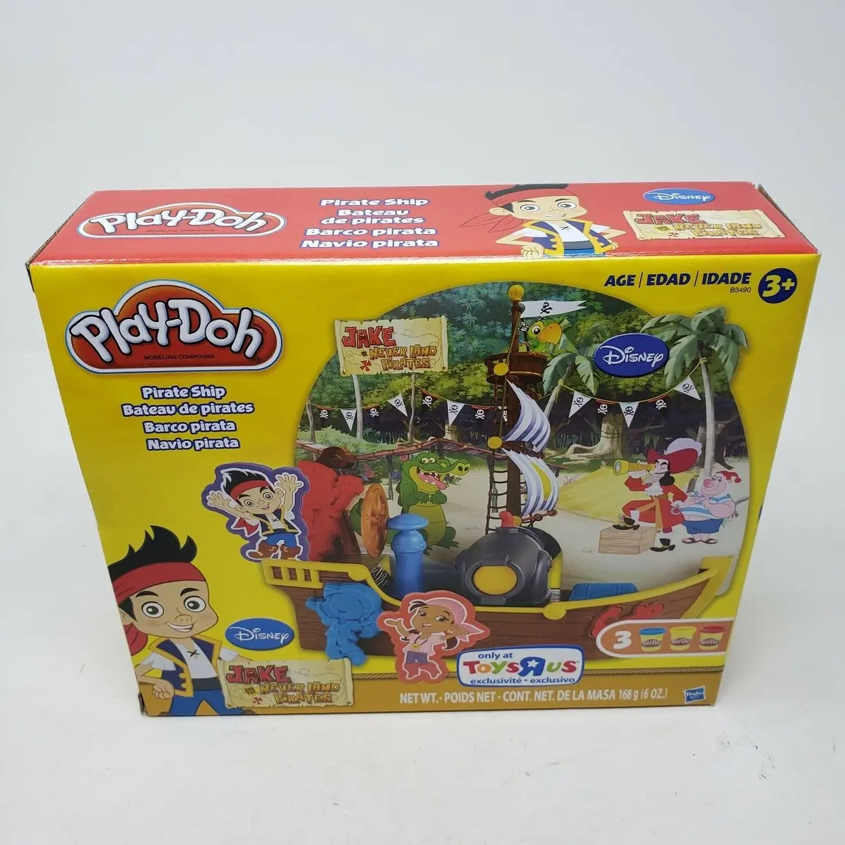 Disney Play-Doh Jake And The Never Land Pirates Pirate Ship Toys R Us Exclusive 1