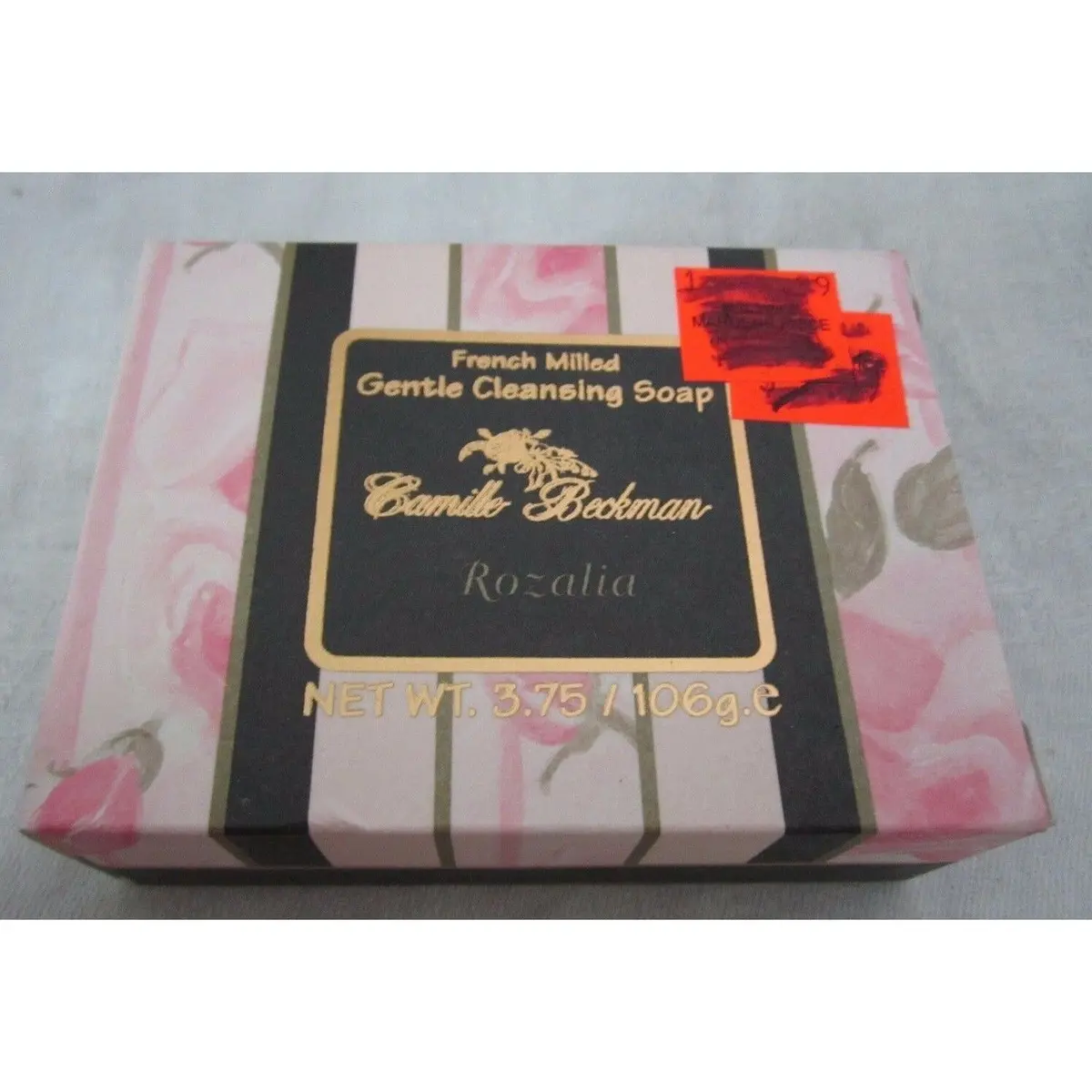 Camille Beckman Rozalia French Milled Gentle Cleansing Soap 3.75 Ozs Lot 5 Bars 1