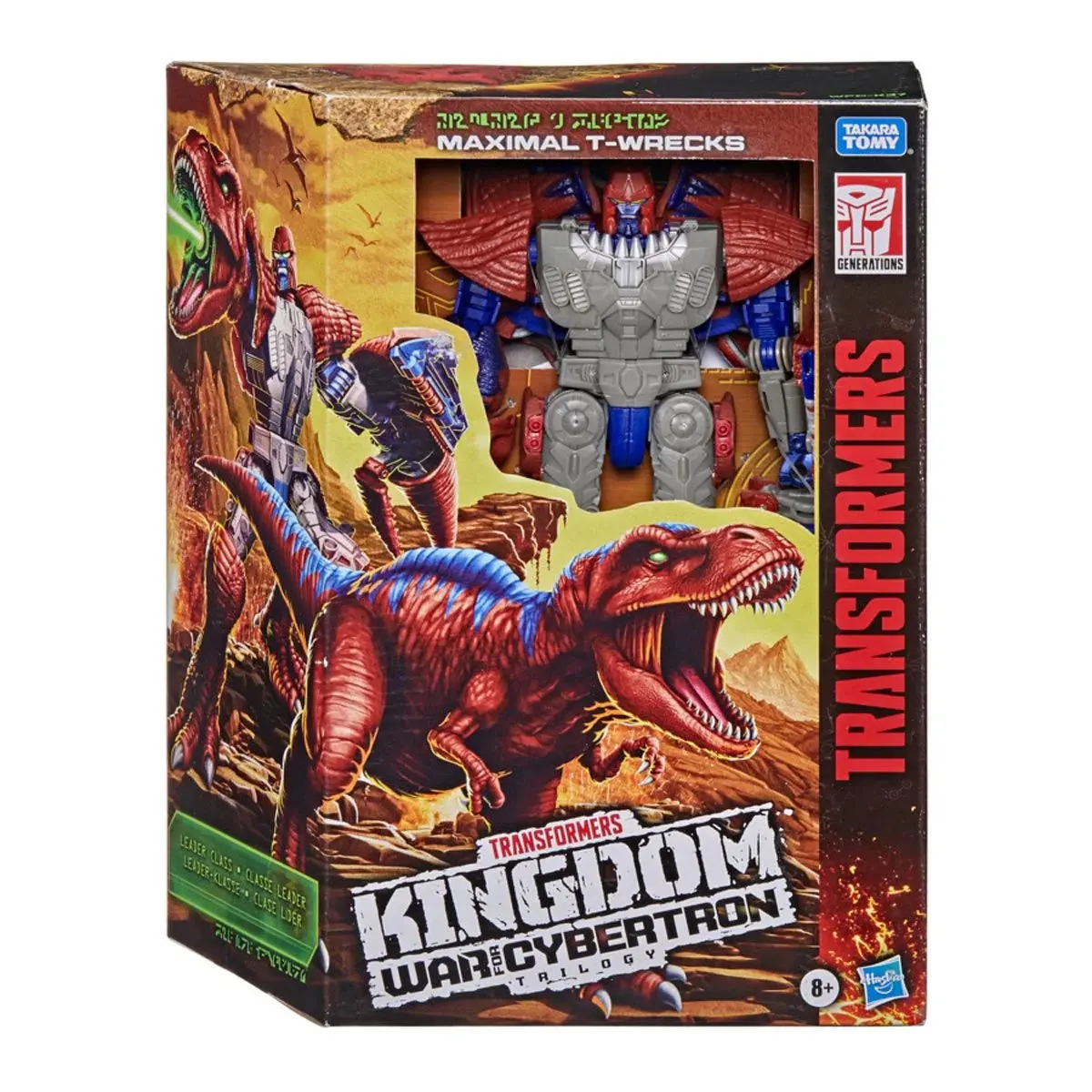 Transformers: War For Cybertron - Kingdom Wfc-K37 Leader Class Maximal T-Wrecks Action Figure F1624 Low Stock 1