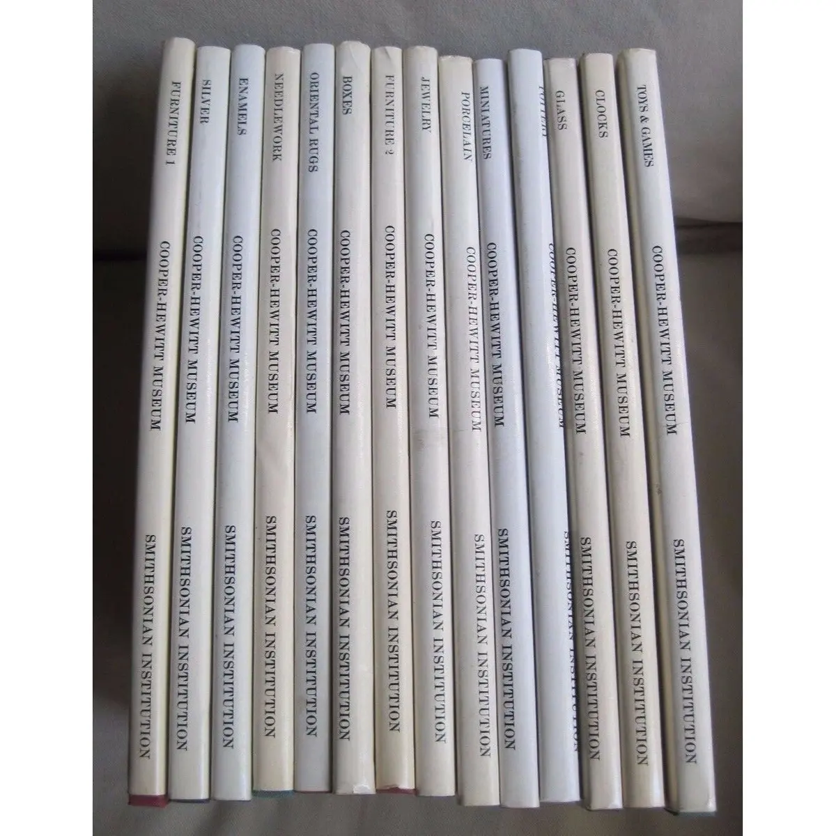 Smithsonian Illustrated Library Of Antiques Cooper-Hewitt Museum Lot 14 Volumes 1