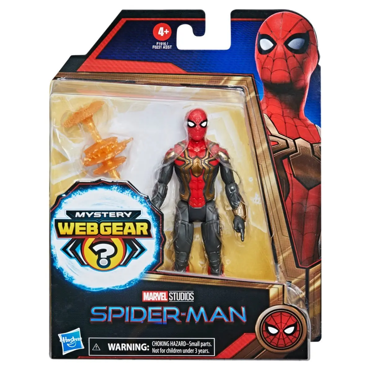 Spider-Man: No Way Home - Mystery Web Gear - Spider-Man (Armor) 6-Inch Action Figure (F1916) 2