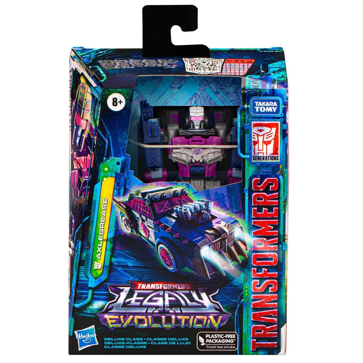 Transformers: Legacy Evolution - Deluxe Axlegrease Action Figure (F7199) 2