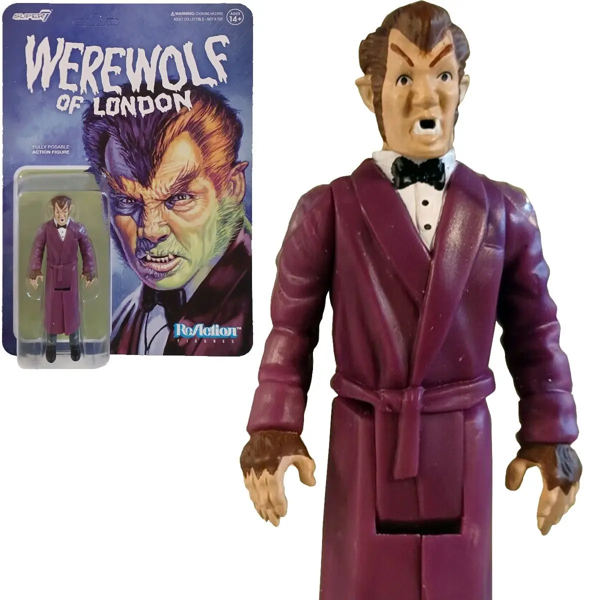 Super7 Reaction Figures - Universal Monsters - Wave 1 - Werewolf Of London Action Figure (80793) 1