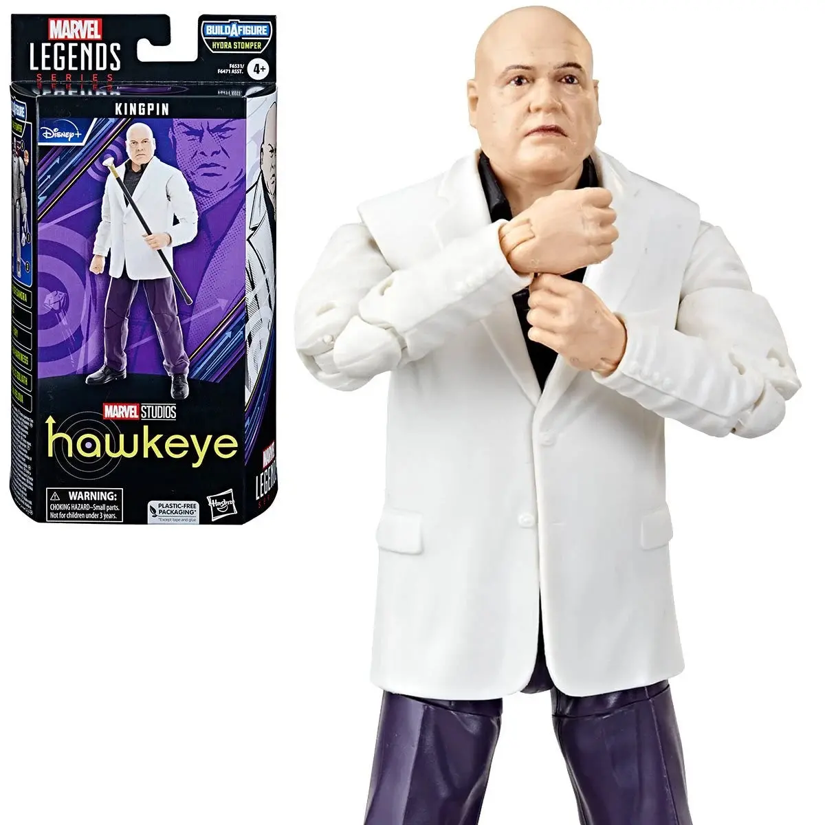 Marvel Legends Series - Hydra Stomper Baf (Disney+) - Kingpin Action Figure (F6531) 1