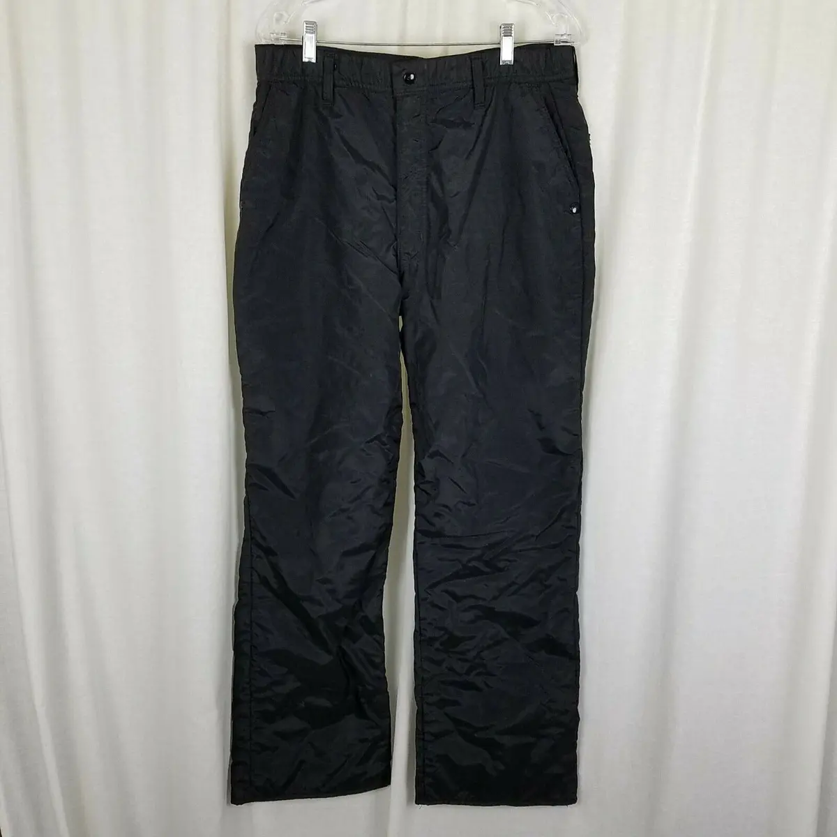 Vintage Labonville Thinsulate Insulated Nylon Work Wind Pants Size 34X31 Coated 1