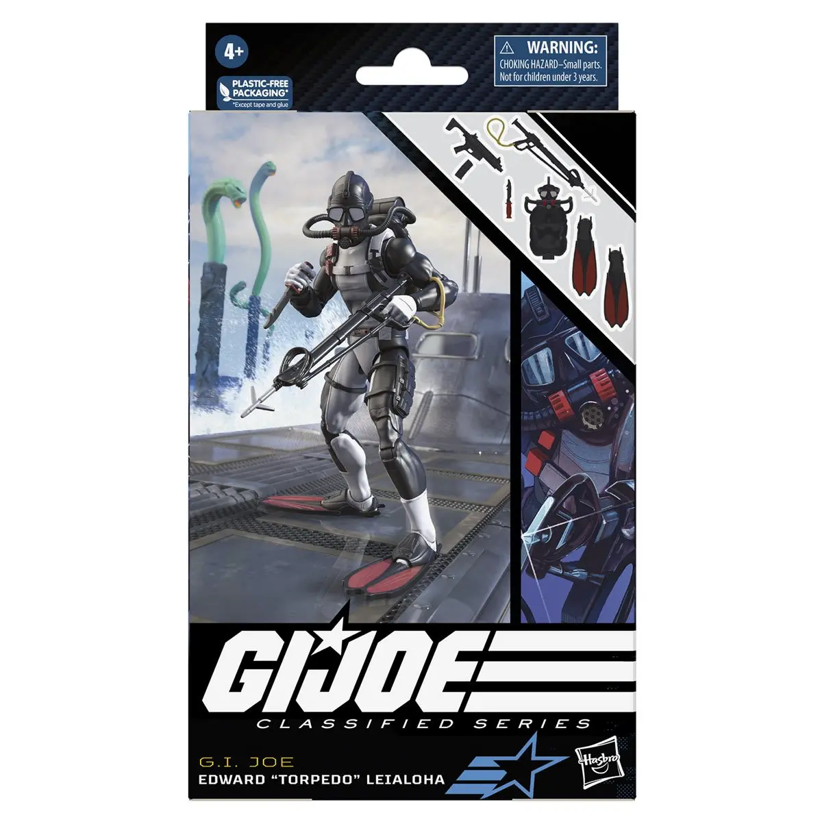 G.I. Joe Classified Series #73 - Edward Torpedo Leiaioha Action Figure (F7467) 2