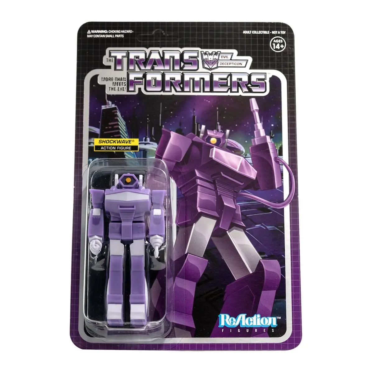 Super7 Reaction Figures - Transformers - Shockwave Action Figure (80681) Low Stock 1