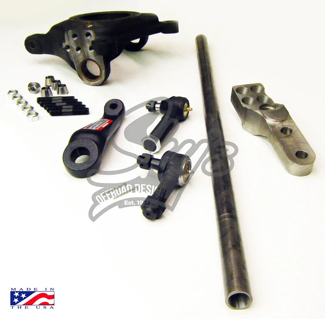 Dana 60 Ball Joint Crossover Steering Conversion - 1992-1997 Ford F-Series 2