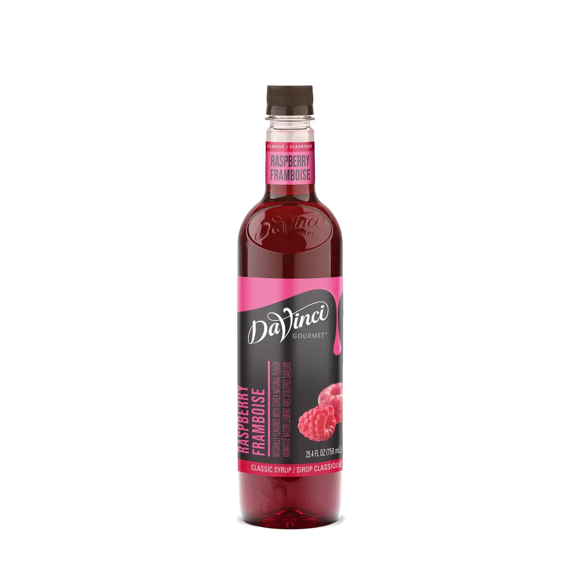 Classic Raspberry Syrup - 12 X 750 Ml Plastic 1