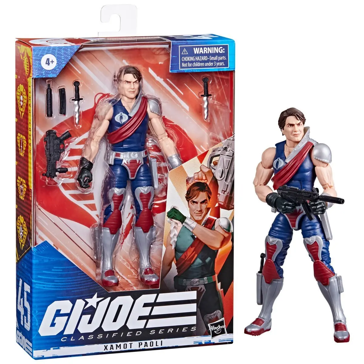 G.I. Joe Classified Series #45 - Xamot Paoli Action Figure (F4025) Low Stock 1