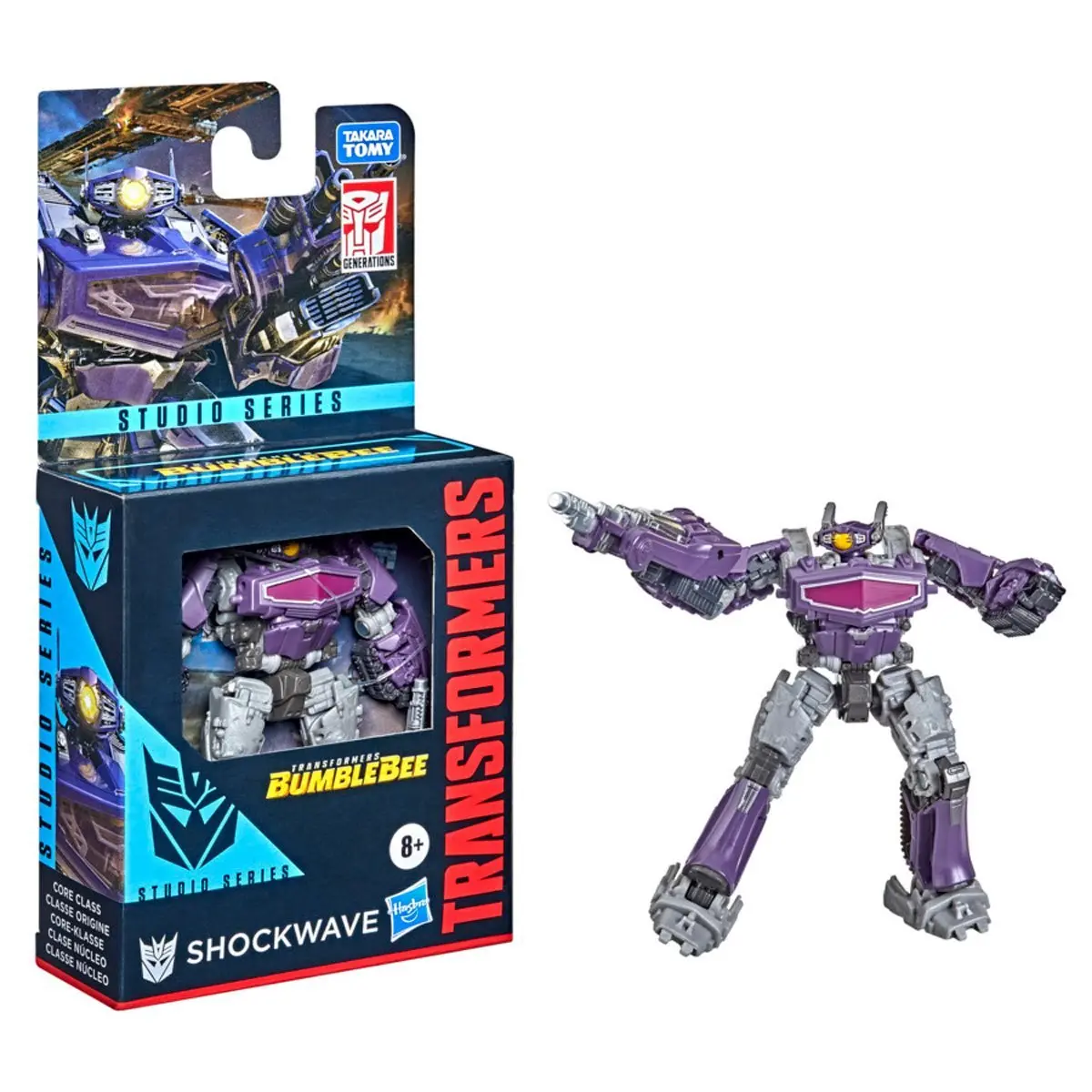 Transformers Studio Series - Bumblebee Movie - Core Shockwave Action Figure (F3139) 1