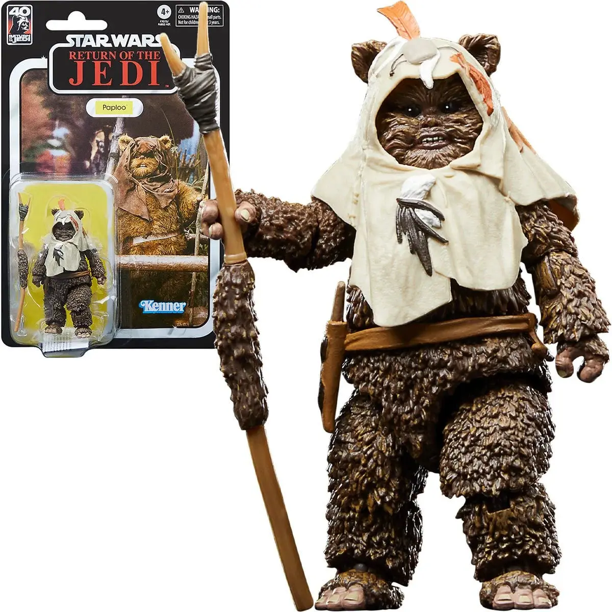 Kenner - Star Wars: The Black Series - Return Of The Jedi 40Th - Paploo Action Figure (F7073) 1