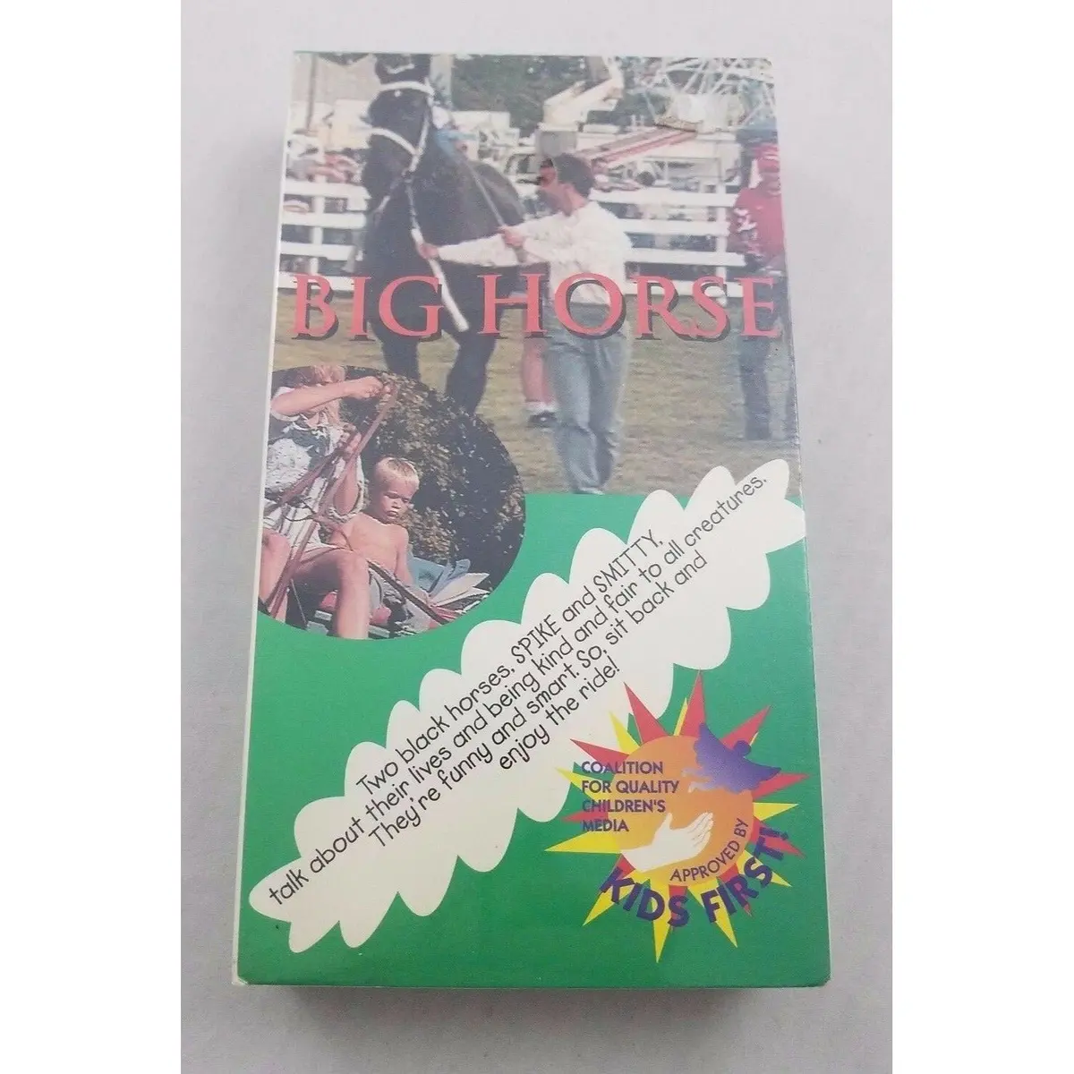 Rare Big Horse Spike & Smitty Vhs New Factory Sealed Childrens Educational Movie 1
