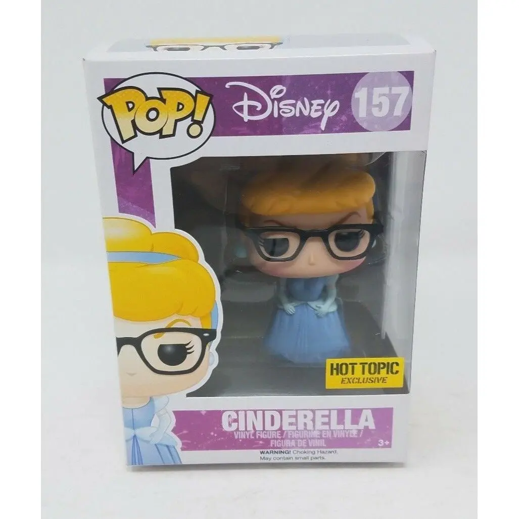 Funko Pop! Disney X Nerd Cinderella Hot Topic Exclusive Vinyl Figure Figurine 1