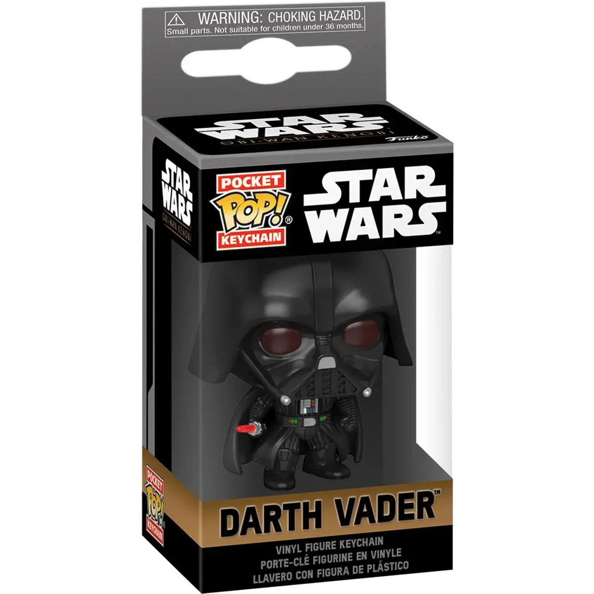 Funko Pocket Pop! Keychain - Star Wars: Obi-Wan Kenobi - Darth Vader (64555) Low Stock 1
