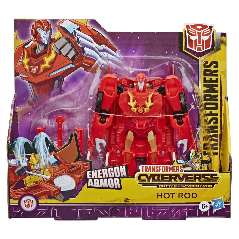Transformers Cyberverse - Battle For Cybertron - Ultra Class Hot Rod Action Figure (E7107) Low Stock 1