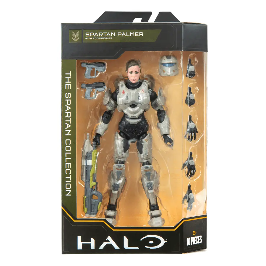 Halo - The Spartan Collection - Series 3 - Spartan Palmer (With Accessories) Action Figure (Hlw0075) Last One! 1