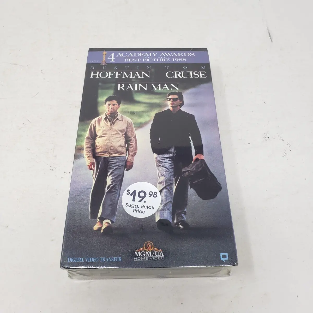 Rain Man Beta Tape 1988 New Not Vhs Betamax Factory Sealed Hoffman Tom Cruise 1