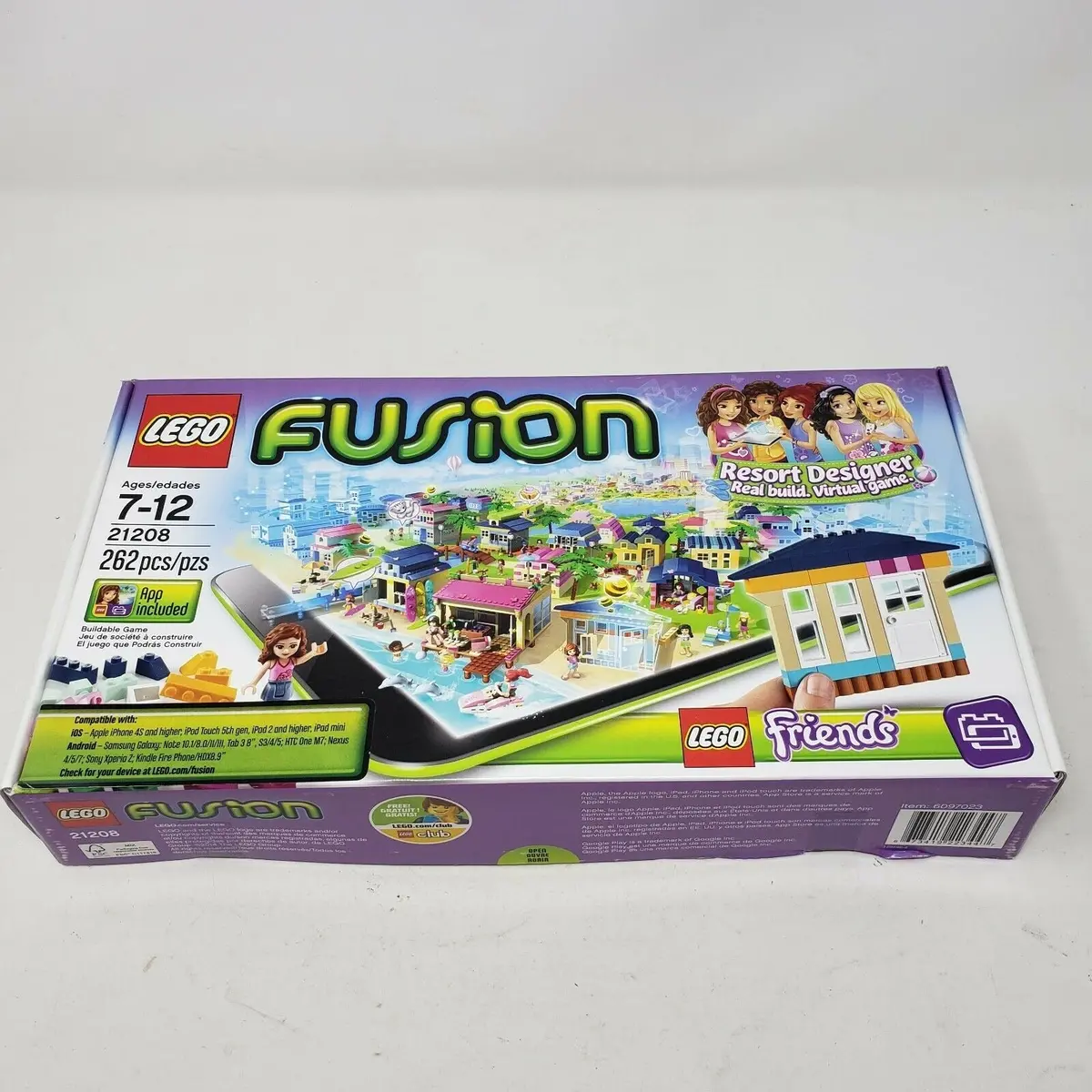 Lego 21208 Fusion Friends Resort Designer Girls Ages 7-12 262 Pieces New Retired 1