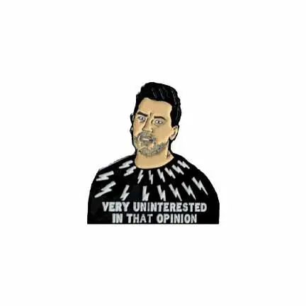 David Rose Schitt's Creek Enamel Pin 1