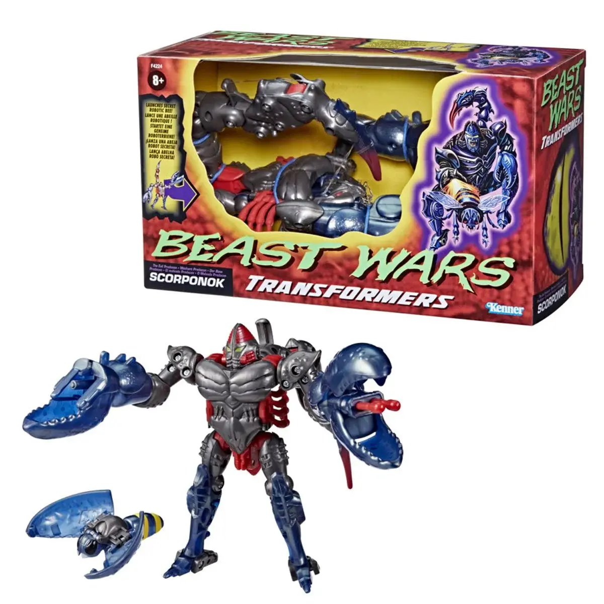 Beast Wars: The Transformers Kenner Vintage Collection - Predacon Scorponok Exclusive Action Figure (F4224) Last One! 1