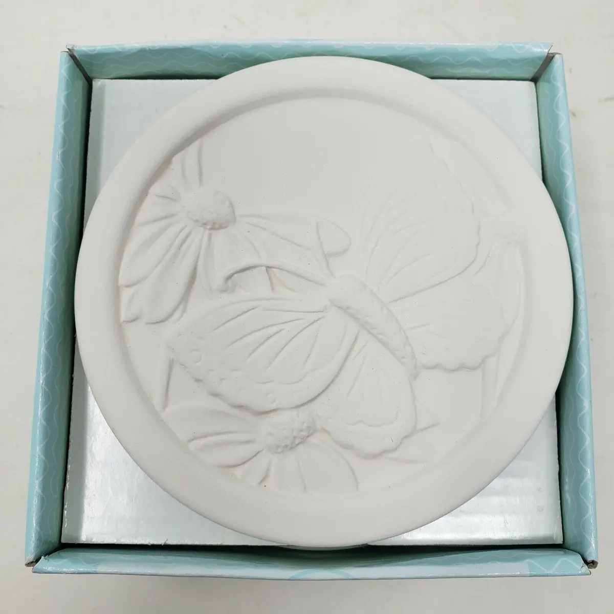 Beachcomber Terracotta Sea Coasters Butterfly Sun Flowers Waterproof Thirsty 1