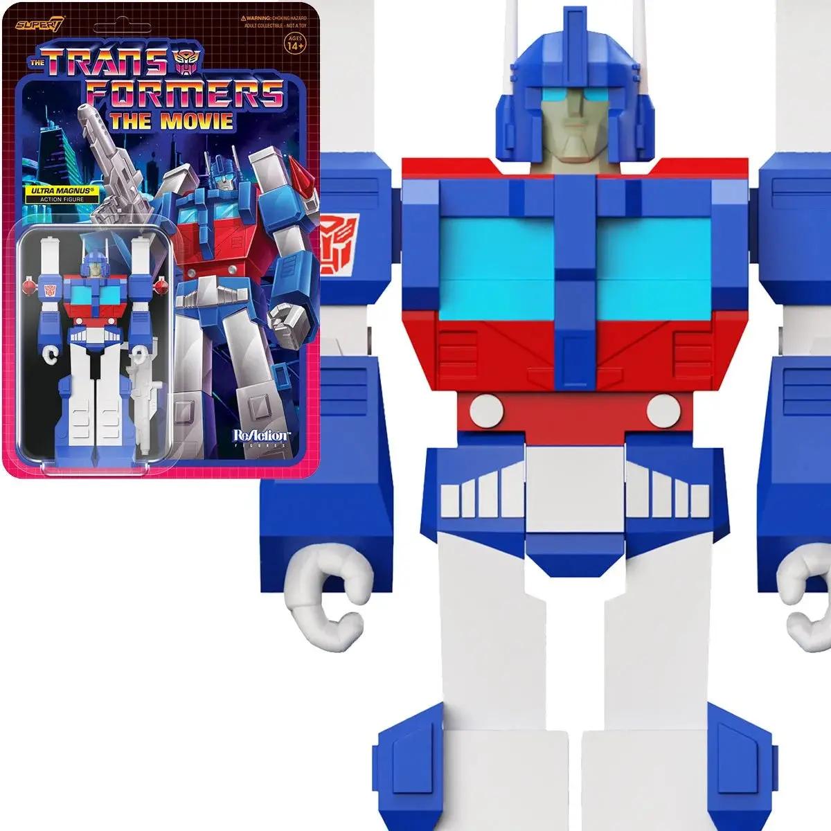 Super7 Reaction Figures - Transformers (Wave 6) Ultra Magnus (G1) Action Figure (81938) 1