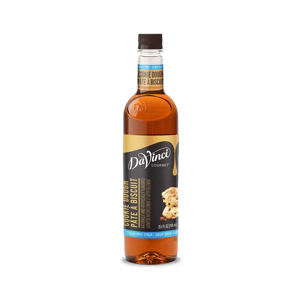 Sugar-Free Cookie Dough Syrup - 4 X 750 Ml Plastic 1