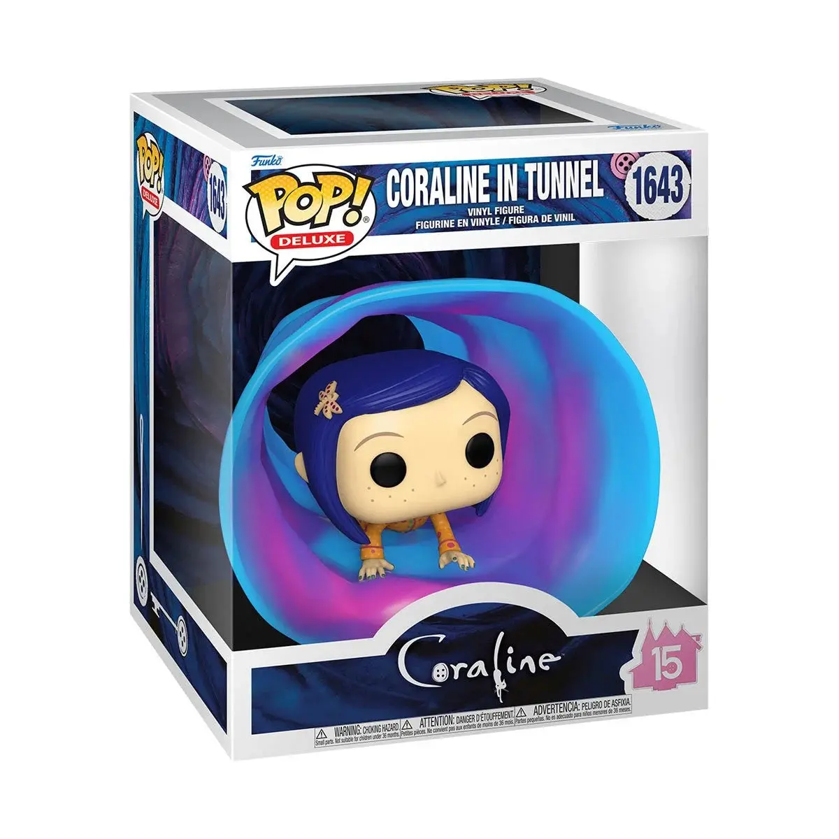 Funko Pop! Deluxe #1643 - Coraline 15Th Anniversary - Coraline In Tunnel Vinyl Figure (81166) 1