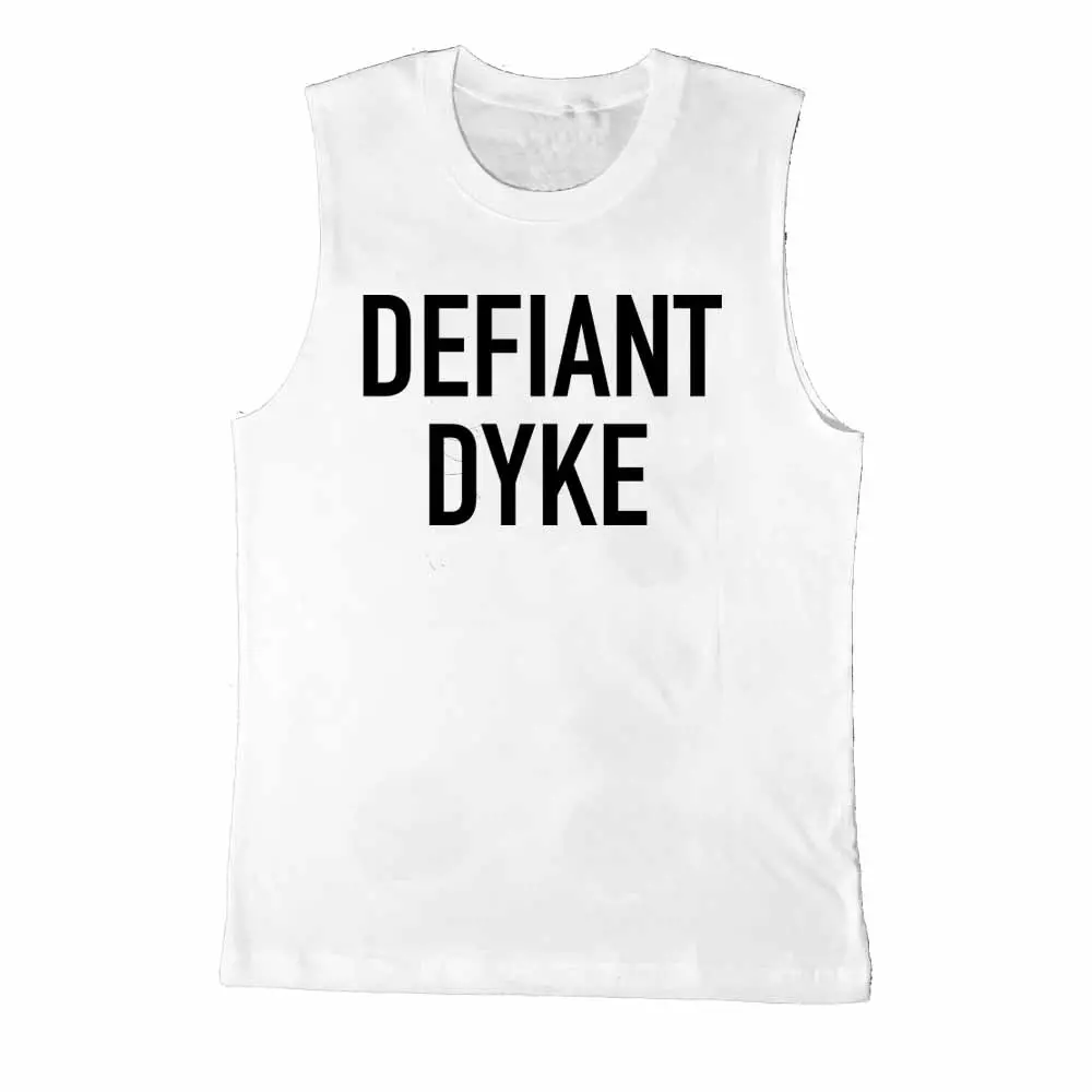 Defiant Dyke Sleeveless T-Shirt 2