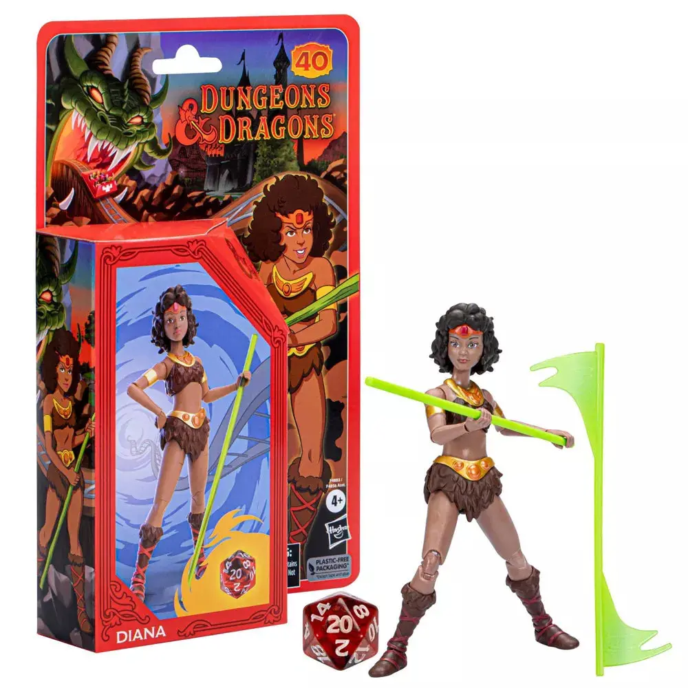 Hasbro - Dungeons & Dragons - Cartoon Classics Series - Diana Action Figure (F4883) Low Stock 1