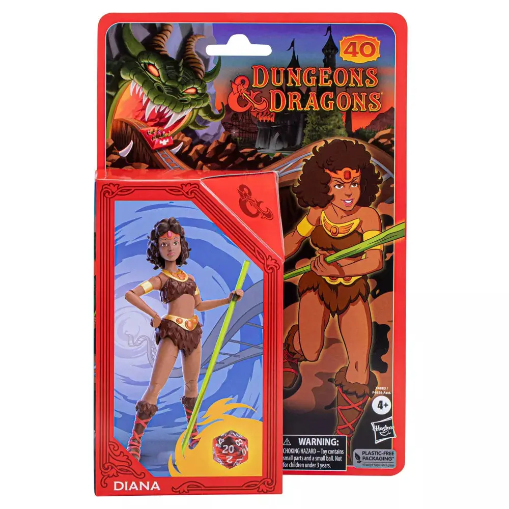 Hasbro - Dungeons & Dragons - Cartoon Classics Series - Diana Action Figure (F4883) Low Stock 2