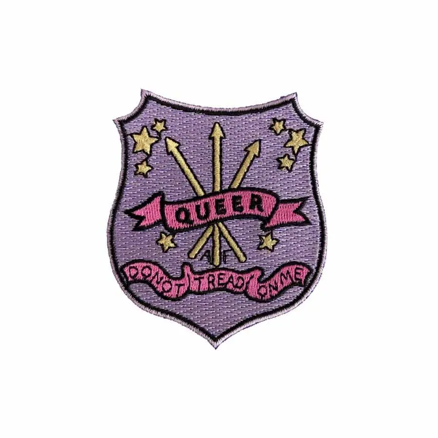 Do Not Tread On Me Queer Af Patch 1