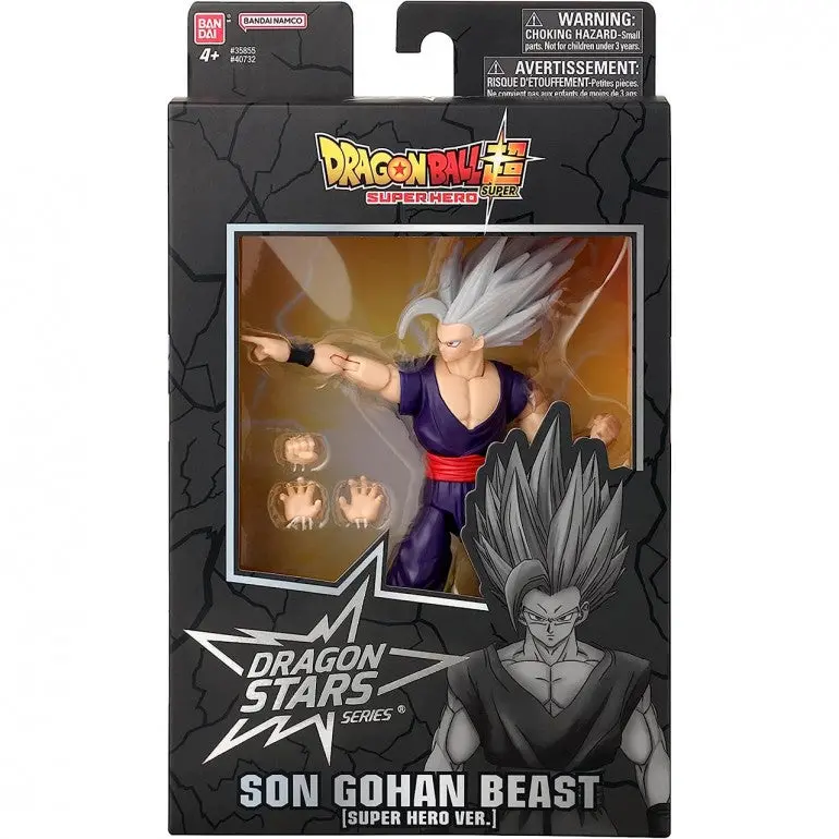 Bandai - Dragon Ball Super: Super Hero - Dragon Stars - Son Gohan Beast Action Figure (40732) 1