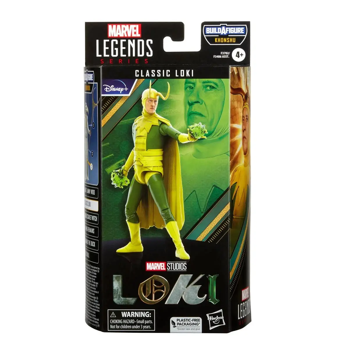 Marvel Legends Series - Khonshu Baf - Classic Loki (Loki) Action Figure (F3702) Low Stock 2