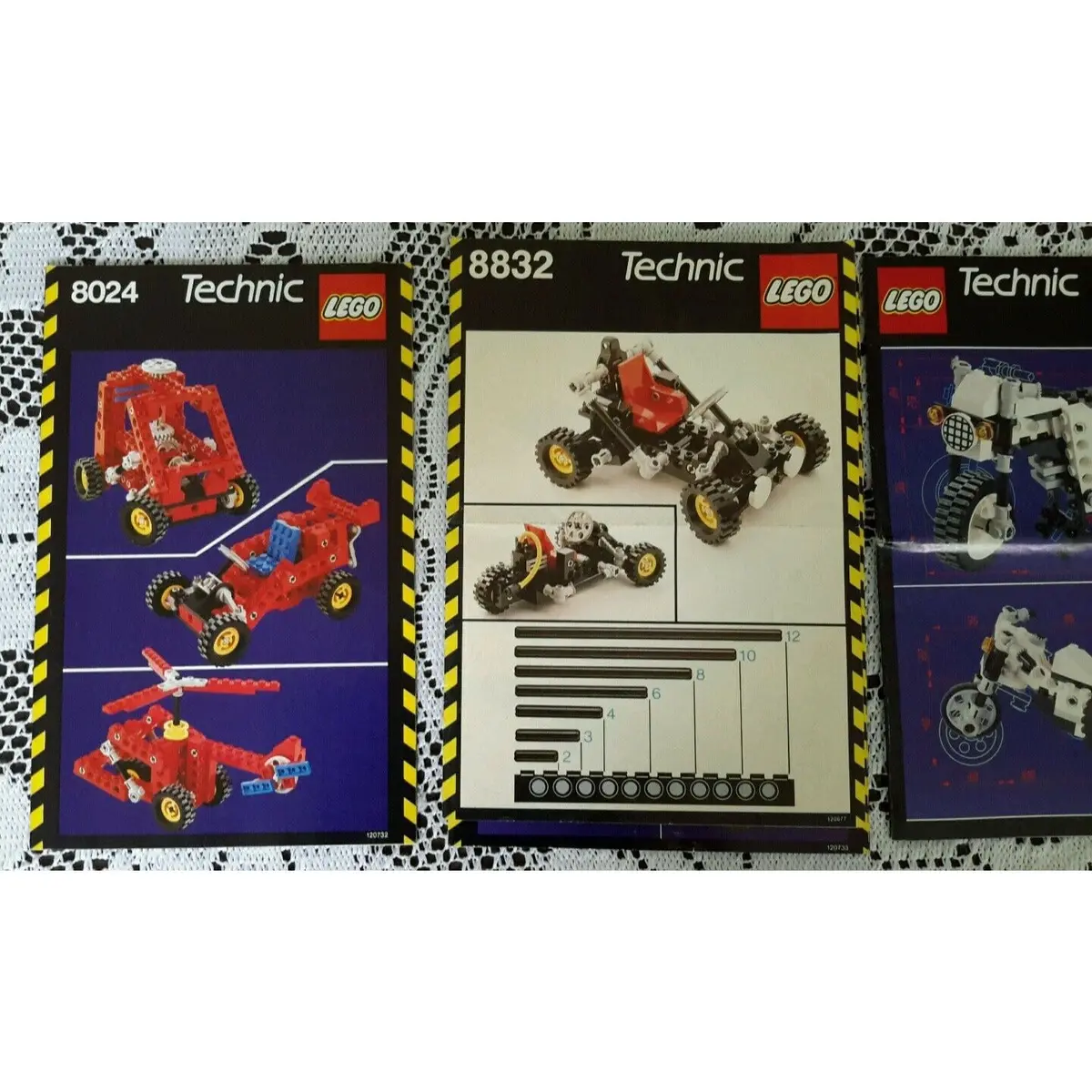 Legos # 8024/8832/8810/8022 Technic Universal Instructions Books Manuals Only! 2