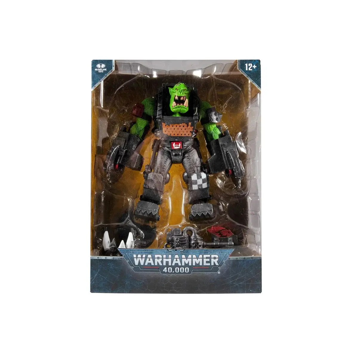 Mcfarlane Toys - Warhammer 40,000 - Ork Meganob With Buzzsaw Megafig Action Figure (11978) Last One! 1